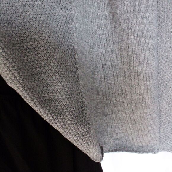 BUY NOW SALE | Very J Grey Batwing Heather Grey knit Cardigan - Picture 9 of 10